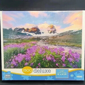 Mountain Paradise 1500 piece deluxe jigsaw puzzle